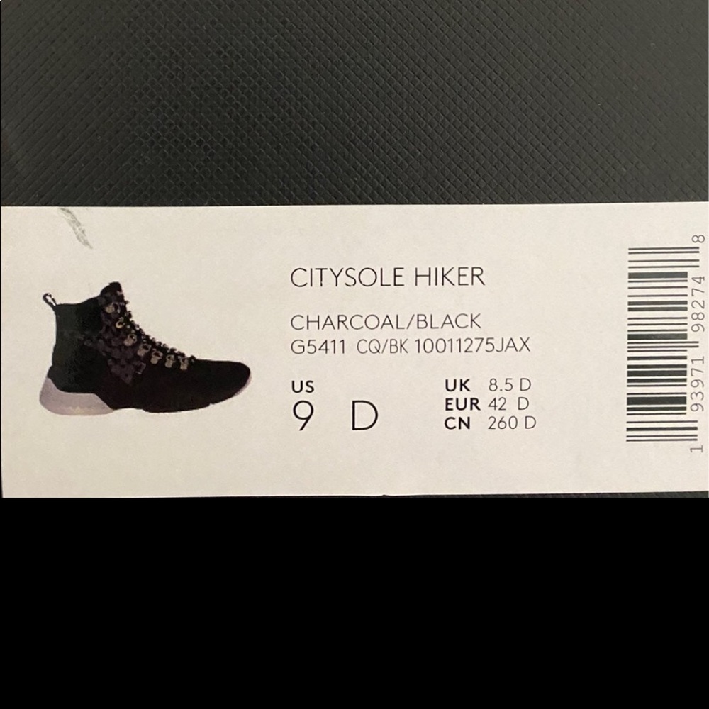 Coach Citysole Hiker Shoes Size 9